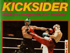 Kuhr als Titelfoto im Kampfsportmagazin Kicksider