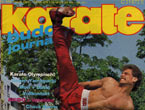 Kuhr als Titelfoto im Kampfsportmagazin KARATE budo journal
